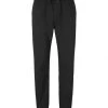 TOM TAILOR Denim Hose Stretch Comfort Jogger Pants, Black And Grey Small Check