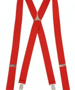 Lloyd Gürtel HERRENTRÄGER / BRACES / NOS, Rot