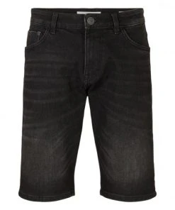 Bermuda TOM TAILOR Josh Shorts, Clean Dark Stone Grey Denim