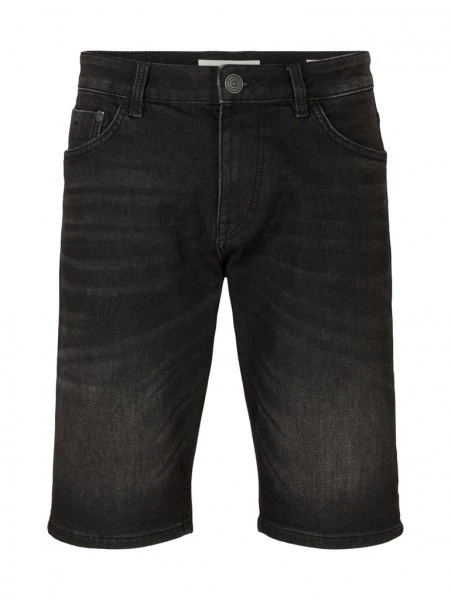 Bermuda TOM TAILOR Josh Shorts, Clean Dark Stone Grey Denim 1 Bermuda TOM TAILOR Josh Shorts, Clean Dark Stone Grey Denim