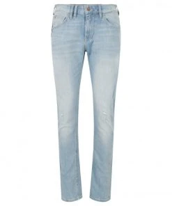 Jeans TOM TAILOR DENIM Slim PIERS, Used Bleached Blue Denim