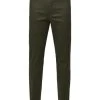 Selected Hose SLHSLIM-BUCKLEY 175 FLEX PANTS W NO, Forest Night