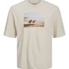 Jack & Jones T-Shirt Halbarm JORCOPENHAGEN PHOTO TEE SS CREW NEC, Moonbeam