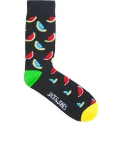 Jack & Jones Strümpfe JACSUMMER SOCK SN, Black/Melons