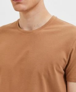 Selected T-Shirt Halbarm SLHAEL SS O-NECK TEE B NOOS, Toasted Coconut -Lloyd Gürtel Shop e9b0f89a b958 a088 a314 764538dc6dba 600x600