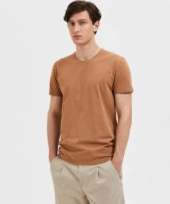 Selected T-Shirt Halbarm SLHAEL SS O-NECK TEE B NOOS, Toasted Coconut -Lloyd Gürtel Shop e9b0f89a b958 a088 a314 764550e37bbf 600x600