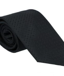 Willen Krawatten Krawatte Polyester Trauer, Schwarz