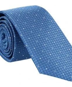 Krawatten Willen Krawatte, Mittelblau