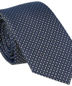 Willen Krawatten Krawatte 100% Seide - NanoTex, Stone