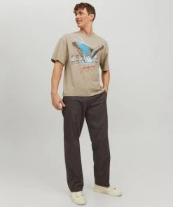 Jack & Jones T-Shirt Halbarm JORDUSTPHOTO TEE SS CREW NECK, Crockery -Lloyd Gürtel Shop eac6a5a7 9a70 47a9 a514 cf3c48f92fce 600x600