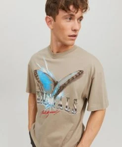 Jack & Jones T-Shirt Halbarm JORDUSTPHOTO TEE SS CREW NECK, Crockery -Lloyd Gürtel Shop eac6a5a7 9a70 47a9 a514 cf3c988f34cafgpzf1MwGZT82 600x600