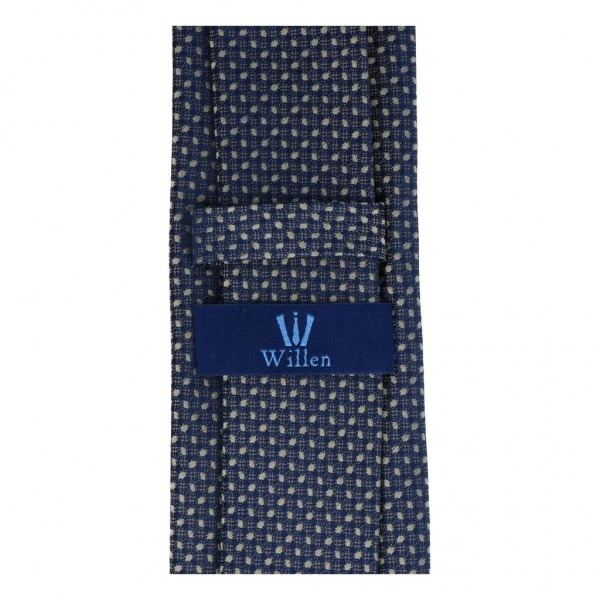 Willen Krawatten Krawatte 100% Seide - NanoTex, Stone 3 Willen Krawatten Krawatte 100% Seide - NanoTex, Stone – Bild 3