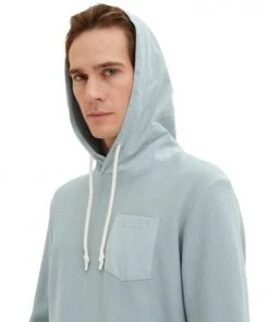 Tom Tailor T-Shirt Langarm Structured T-shirt Hoodie, Light Ice Blue -Lloyd Gürtel Shop ef9dfbef 754f 7e94 a614 03676475ad6d 600x600