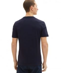 Tom Tailor T-Shirt Halbarm Printed T-shirt, Sky Captain Blue -Lloyd Gürtel Shop ef9dfbef 754f 7e94 a614 0867ac602464nRKk9UXkrb2Ao 600x600