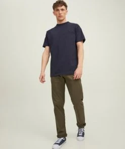 JACK&JONES Premium T-Shirt Halbarm JPRCC BADGE HEAVY TEE SS CREW NECK, Perfect Navy/AMERICAN FIT -Lloyd Gürtel Shop ef9dfbef 754f 7e94 a614 146650775f68 600x600