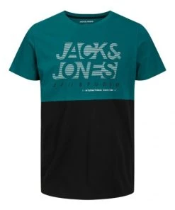 Jack & Jones T-Shirt Halbarm JJMARCO TEE SS CREW NECK, Storm