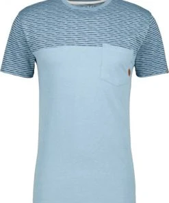 Alife & Kickin T-Shirt Halbarm LeopoldAK Z Shirt, Storm Melange