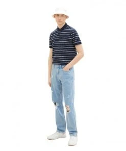 TOM TAILOR Denim Polo Halbarm Striped Polo, Navy Broken Yd Stripe -Lloyd Gürtel Shop ef9dfbef 754f 7e94 a614 de655472792bX7Ul1yPft2F3c 600x600