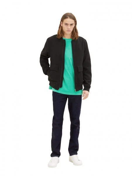 TOM TAILOR Denim T-Shirt Halbarm Oversized Overdye T-shirt, Fresh Peppermint 3 TOM TAILOR Denim T-Shirt Halbarm Oversized Overdye T-shirt, Fresh Peppermint – Bild 3