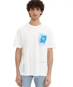 TOM TAILOR Denim T-Shirt Halbarm Relaxed Printed T-shirt, Wool White 10 TOM TAILOR Denim T-Shirt Halbarm Relaxed Printed T-shirt, Wool White -Lloyd Gürtel Shop ef9dfbef 754f 7e94 a614 e16554962e36 600x600