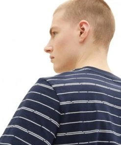 TOM TAILOR Denim T-Shirt Halbarm Striped T-shirt, Navy Broken Yd Stripe -Lloyd Gürtel Shop ef9dfbef 754f 7e94 a614 e165f05207f5 600x600