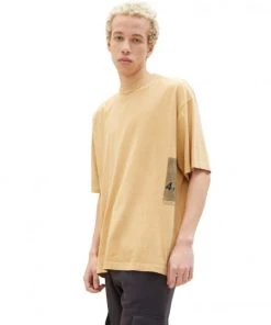 TOM TAILOR Denim T-Shirt Halbarm Oversized Overdye T-shirt, Brown Rice -Lloyd Gürtel Shop ef9dfbef 754f 7e94 a614 e26514422744 600x600