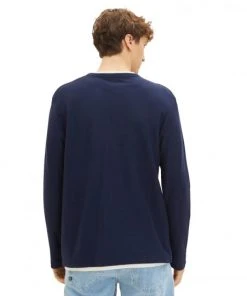 TOM TAILOR Denim T-Shirt Halbarm Structured Longsleeve, Sky Captain Blue 9 TOM TAILOR Denim T-Shirt Halbarm Structured Longsleeve, Sky Captain Blue -Lloyd Gürtel Shop ef9dfbef 754f 7e94 a614 e2656070855cybS0iKdXEQR91 600x600