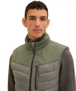 Tom Tailor Weste Hybrid Vest, Dusty Olive Green 11 Tom Tailor Weste Hybrid Vest, Dusty Olive Green -Lloyd Gürtel Shop ef9dfbef 754f 7e94 a614 f66650021667 600x600