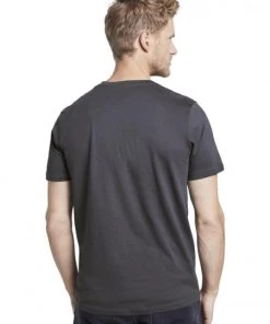 Tom Tailor T-Shirt Halbarm Logo Tee, Tarmac Grey -Lloyd Gürtel Shop f30b236b 4db5 4b83 9514 3053b4b571e8 600x600