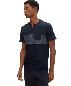 Tom Tailor T-Shirt Halbarm Serafino T-shirt With Insert, Sky Captain Blue White Melange 10 Tom Tailor T-Shirt Halbarm Serafino T-shirt With Insert, Sky Captain Blue White Melange -Lloyd Gürtel Shop f30b236b 4db5 4b83 9514 9c52fc9b3c07 600x600