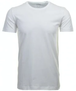 RAGMAN T-Shirt Halbarm T-Shirt DP Rundhals Body Fit, WEISS