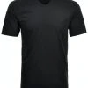 RAGMAN T-Shirt Halbarm T-Shirt Doppelpack V-neck, SCHWARZ