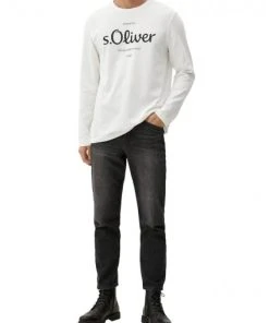 S.Oliver T-Shirt Langarm T-Shirt, WHITE -Lloyd Gürtel Shop f7e25e61 10c2 379a a214 f4a6048f6506 600x600