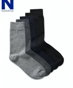 Jack & Jones Strümpfe JACJENS SOCK 5 PACK NOOS, Dark Grey Melange/Light Grey Melang
