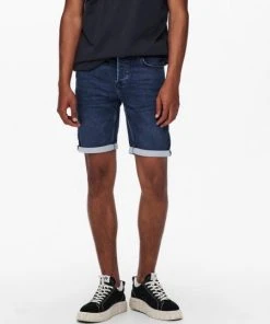 Only & Sons Shorts ONSPLY LIFE REG D BLUE JOG PK 8582, Blue Denim -Lloyd Gürtel Shop f8e57376 cb0d 6080 a814 6f4e048d930cOeAsnJGuZlfag 600x600