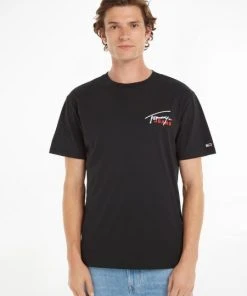 Tommy Jeans T-Shirt Halbarm TJM CLSC GRAPHIC SIGNATURE TEE, BLACK -Lloyd Gürtel Shop fe07b7a6 777e 1a91 a614 04167caeebce 600x600