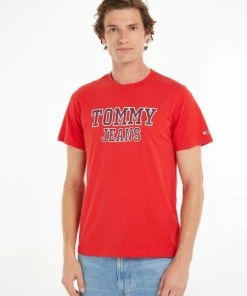 Tommy Jeans T-Shirt Halbarm TJM ESSENTIAL TJ TEE, RED -Lloyd Gürtel Shop fe07b7a6 777e 1a91 a614 0516b87fa4f3 600x600