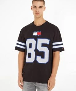 Tommy Jeans T-Shirt Halbarm TJM SKATE MODERN SPORT 85 TEE, BLACK -Lloyd Gürtel Shop fe07b7a6 777e 1a91 a614 0516e8634157 600x600