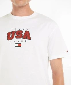 Tommy Jeans T-Shirt Halbarm TJM CLSC MODERN SPORT USA TEE, WHITE -Lloyd Gürtel Shop fe07b7a6 777e 1a91 a614 0616b453280e 600x600