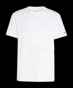 Tommy Jeans T-Shirt Halbarm TJM CLSC TJ SLUB TEE, WHITE