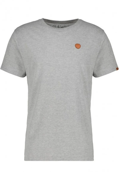 Alife & Kickin T-Shirt Halbarm MaddoxAK A Shirt, Moonless Melange 1 Alife & Kickin T-Shirt Halbarm MaddoxAK A Shirt, Moonless Melange
