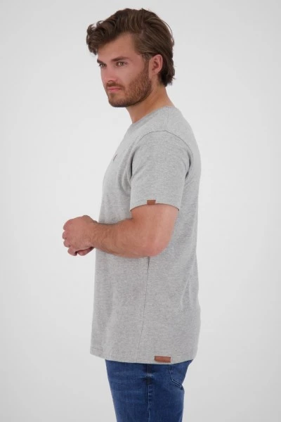 Alife & Kickin T-Shirt Halbarm MaddoxAK A Shirt, Moonless Melange 3 Alife & Kickin T-Shirt Halbarm MaddoxAK A Shirt, Moonless Melange – Bild 3