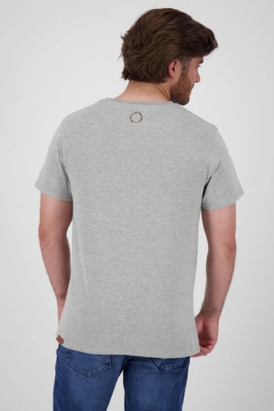 Alife & Kickin T-Shirt Halbarm MaddoxAK A Shirt, Moonless Melange 4 Alife & Kickin T-Shirt Halbarm MaddoxAK A Shirt, Moonless Melange – Bild 4