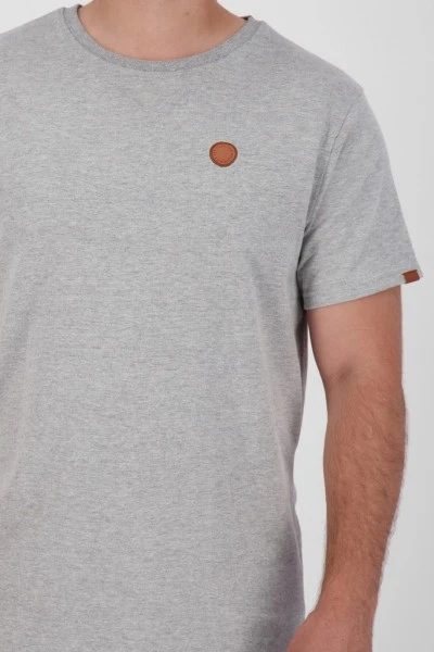 Alife & Kickin T-Shirt Halbarm MaddoxAK A Shirt, Moonless Melange 5 Alife & Kickin T-Shirt Halbarm MaddoxAK A Shirt, Moonless Melange – Bild 5