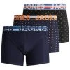 Jack & Jones Pant JACHENRIK TRUNKS 3 PACK NOOS, Black/Navy Blazer & Navy Blazer