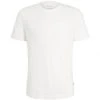 Tom Tailor T-Shirt Halbarm Basic T-shirt, Off White