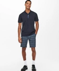 Only & Sons Polo Halbarm ONSTRAVIS SLIM WASHED SS POLO NOOS, Dark Navy -Lloyd Gürtel Shop ff20388e 6428 f78a 9514 ce62c8555d19 600x600